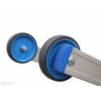 Solide enkele ladder rechte voet