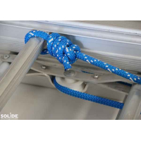 Solide touwoptrekladder 2-delig